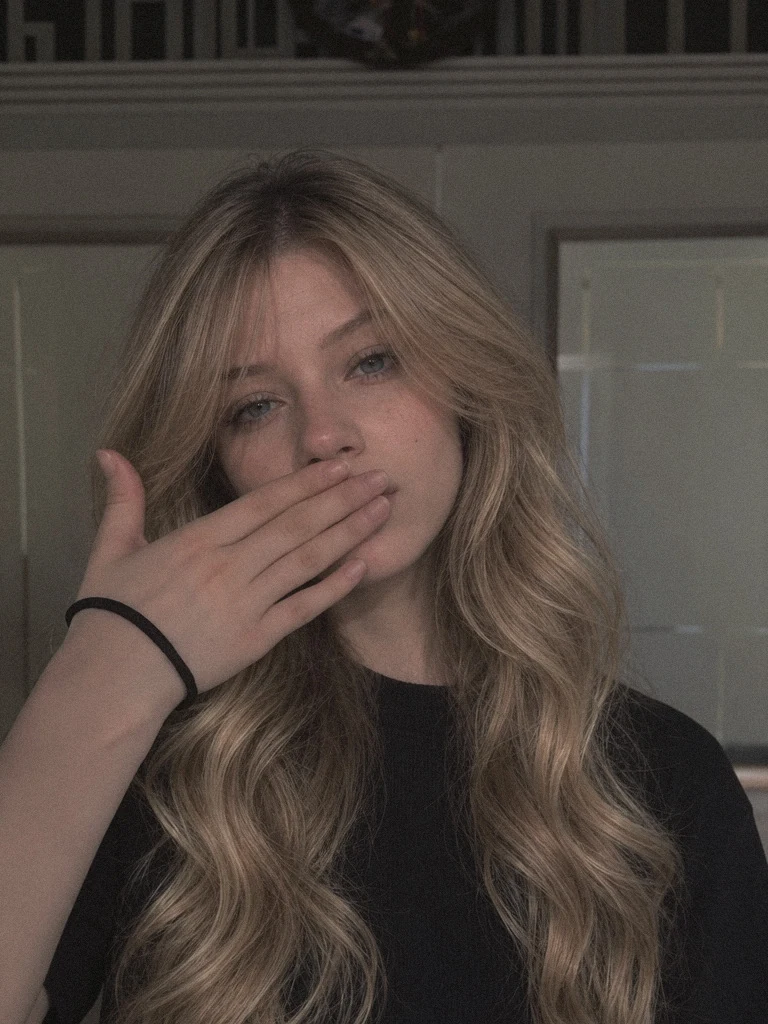 A close-up portrait of Laura